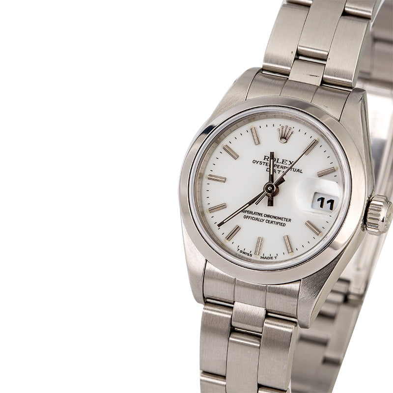 Rolex Lady Date 69160 White Dial