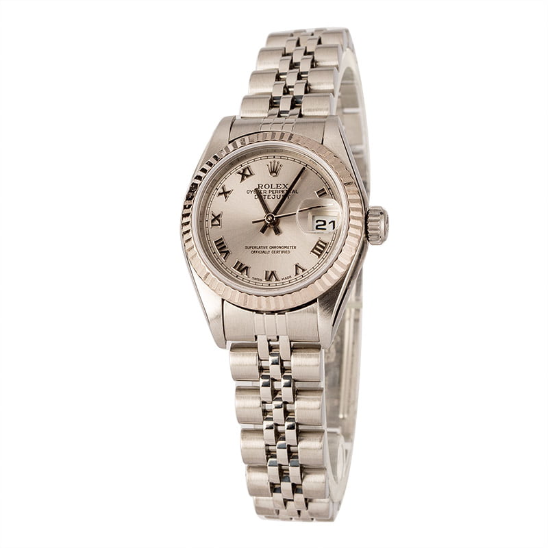 Pre-Owned Rolex Ladies DateJust 79174 Silver Dial