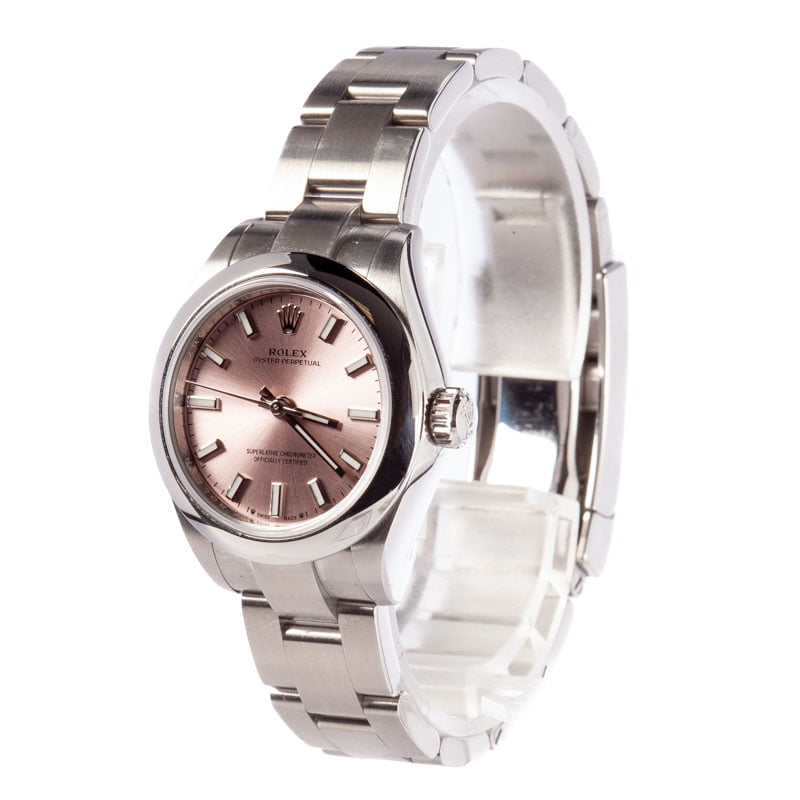 Ladies Rolex Oyster Perpetual 276200 Stainless Steel