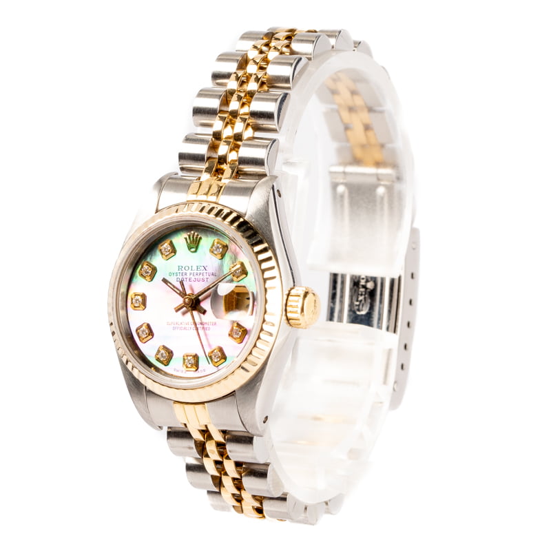 Ladies Rolex Datejust 69173 Mother of Pearl
