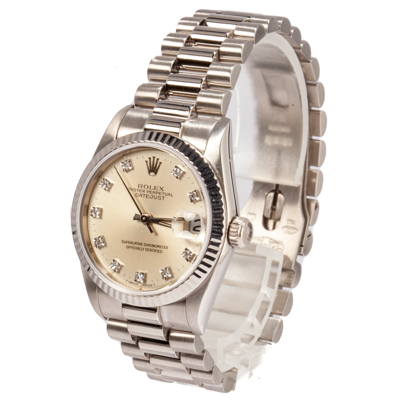 Pre-Owned Rolex Mid-size President 68279