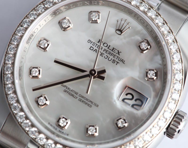 Rolex 116244 Mother of Pearl Diamond
