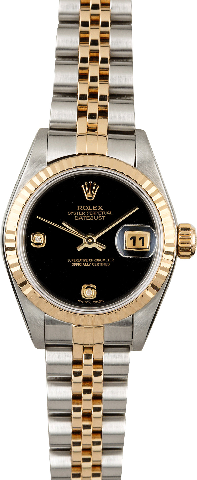 Rolex Ladies Datejust 79173 Black Onyx 