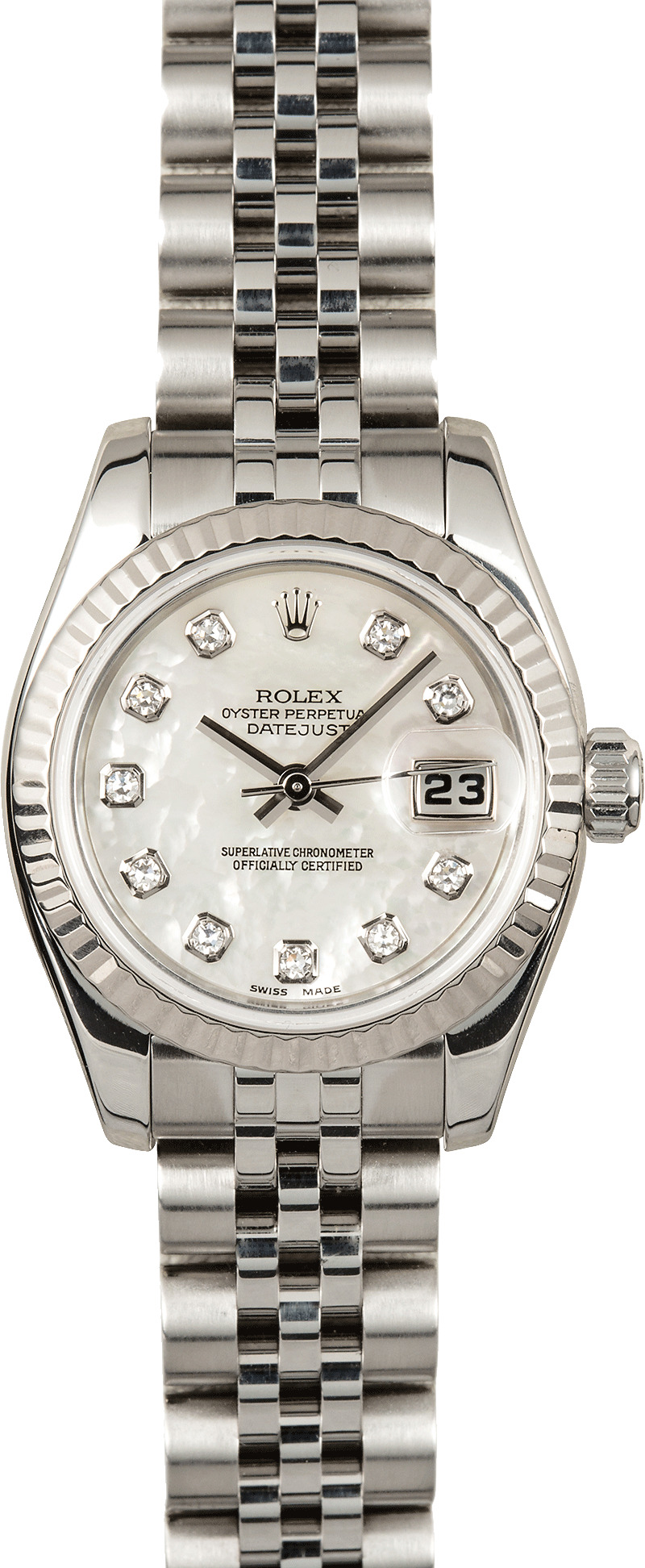 rolex 179174 mother of pearl