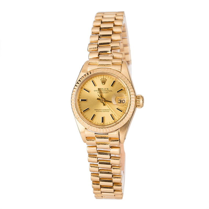 Pre-Owned Rolex Lady-Datejust President 6917