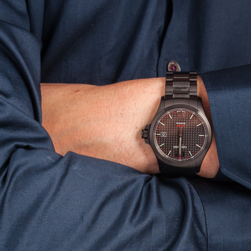 Longines Conquest V.H.P. Black PVD Stainless Steel