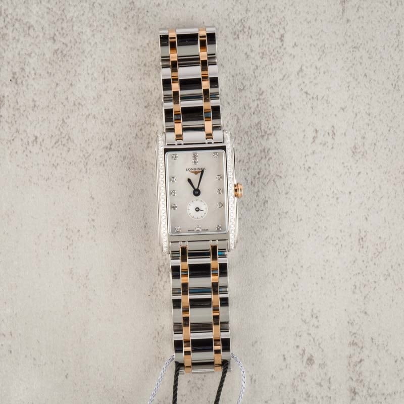 Longines DolceVita Mother of Pearl Diamond Dial