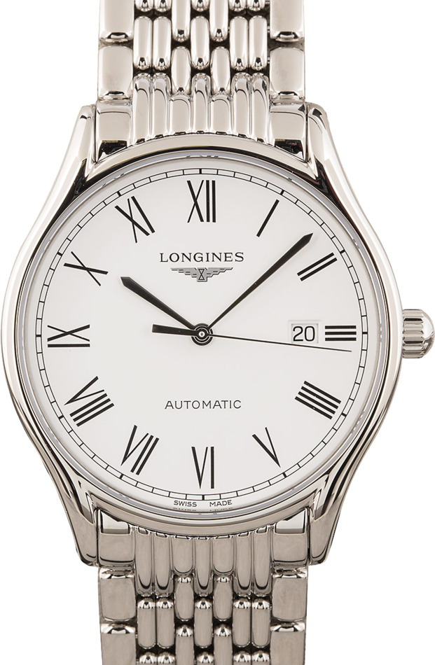 Longines Lyre Stainless Steel White Dial