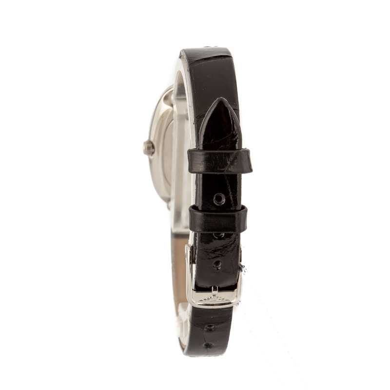 Longines Symphonette Stainless Steel on Leather Strap