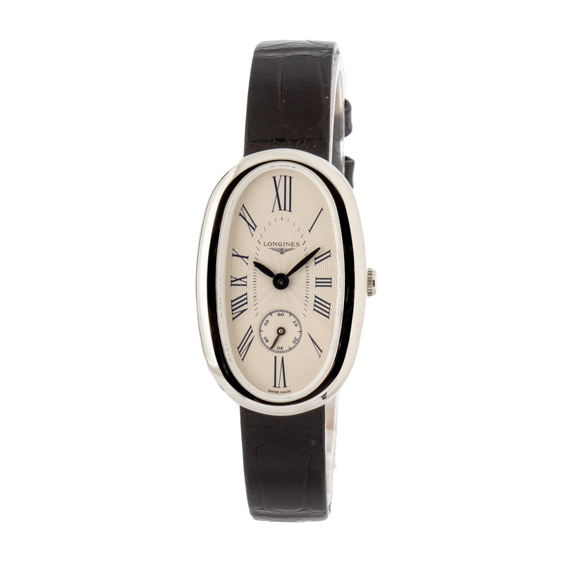 Ladies Longines Symphonette Silver Roman Dial