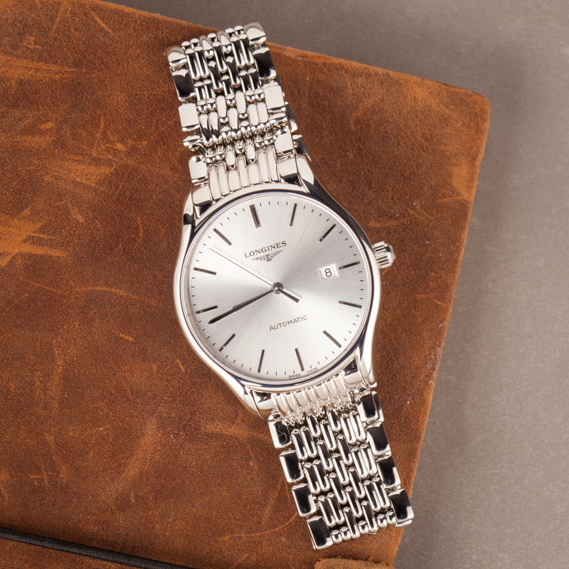 Longines Lyre Stainless Steel Silver Dial