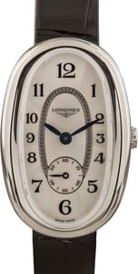 Longines Symphonette Stainless Steel on Leather Strap