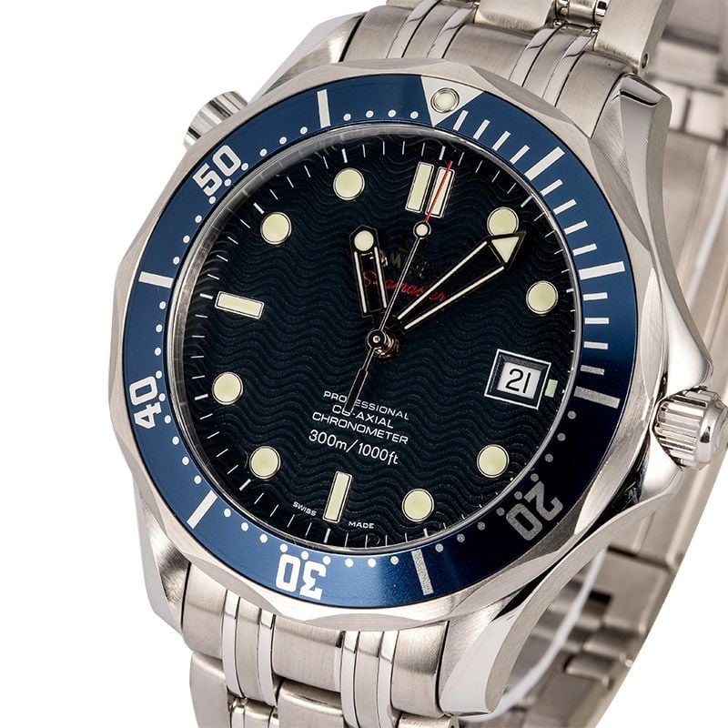 Omega Seamaster Pro 300M Blue Dial