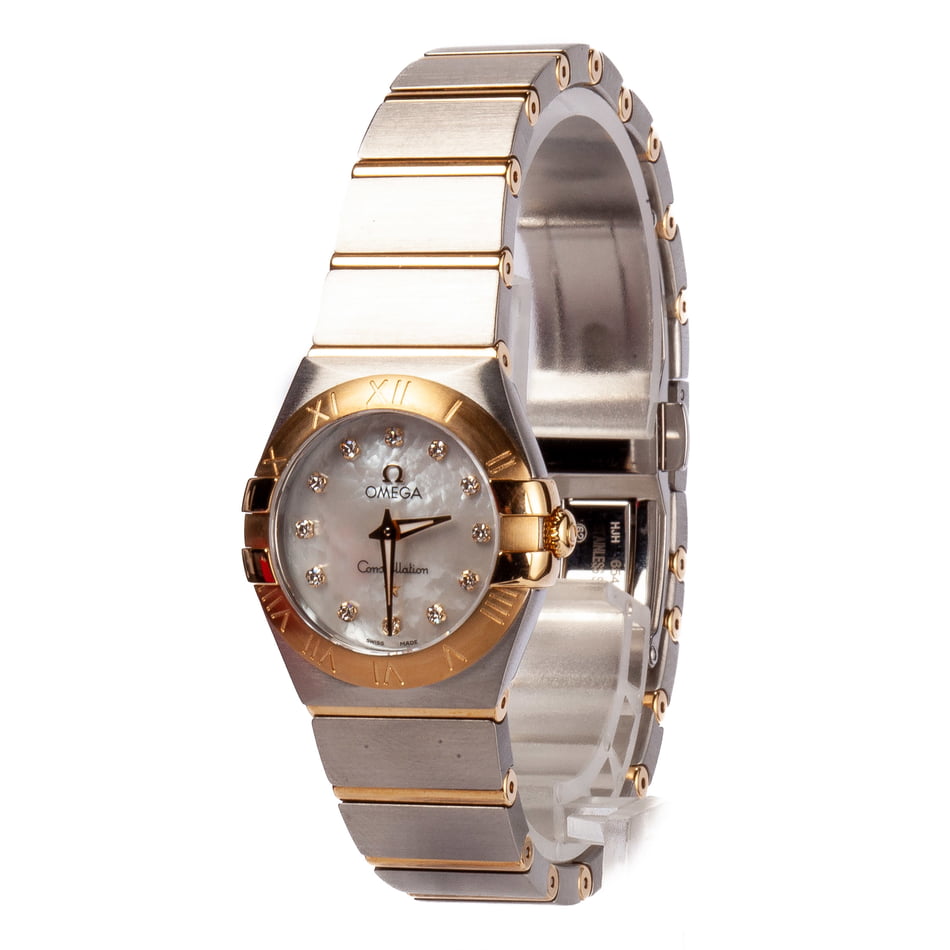 Omega Constellation Mother of Pearl Two Tone