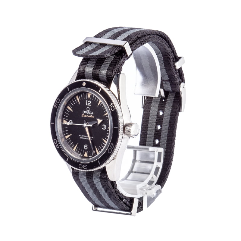 Omega Seamaster 300 Black Co-Axial Steel