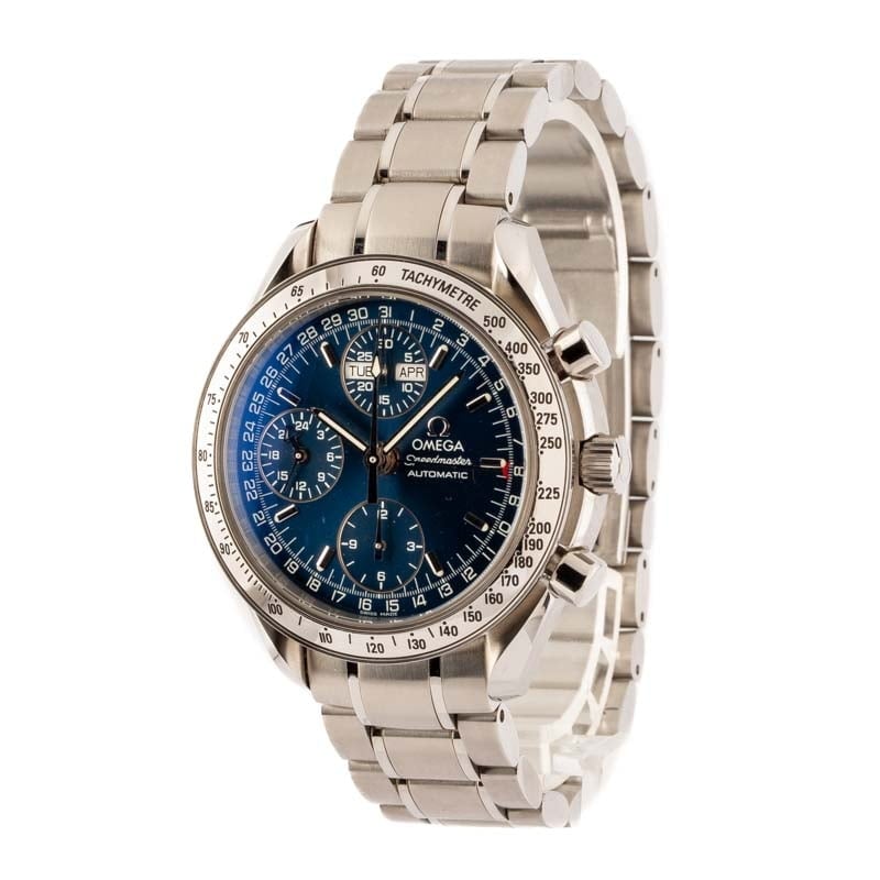 155828 T-1 Omega Speedmaster Day Date Stainless Steel