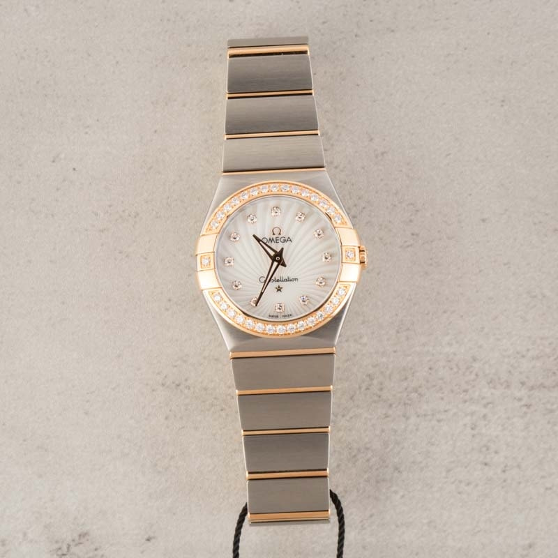 Omega Constellation 18k Red Gold & Stainless Steel