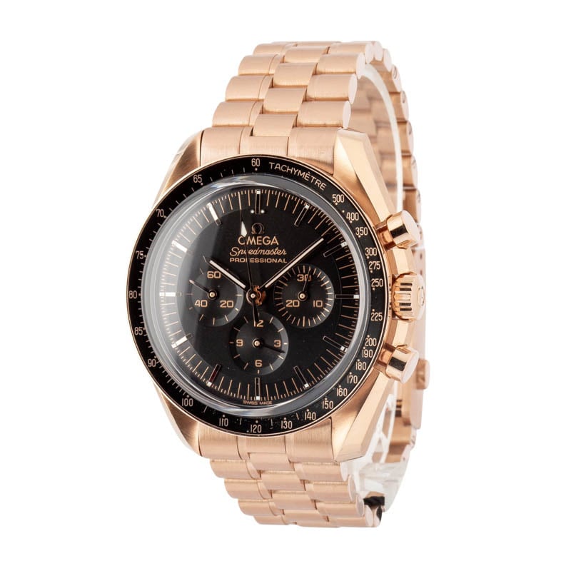 Omega Speedmaster Moonwatch Professional 18k Sedna Gold