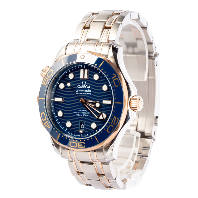 Omega Seamaster Diver Blue Dial