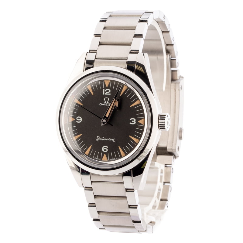 Used Omega Seamaster Railmaster Black