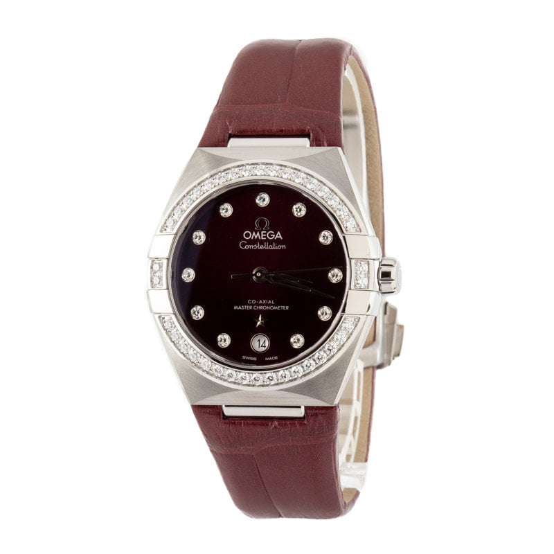Omega Constellation Red Diamond Dial