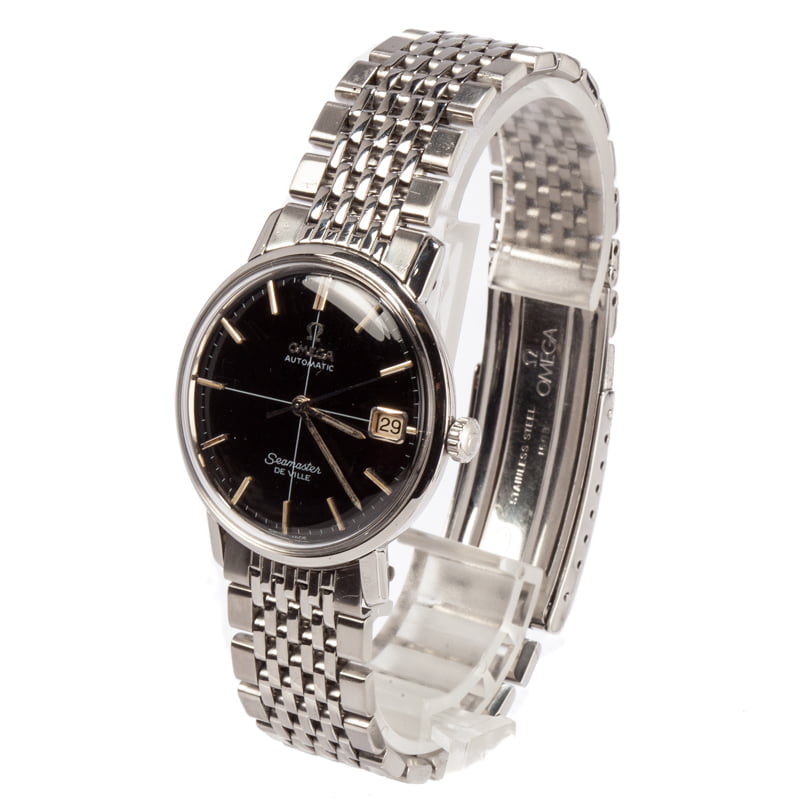 Mens Omega De Ville Stainless Steel