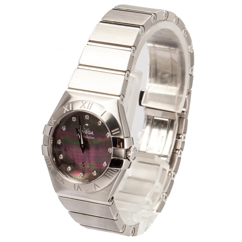 Omega Constellation Tahiti Mother of Pearl Diamond Dial