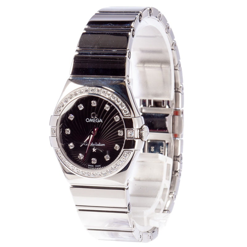 Omega Constellation Supernova Diamond Dial & Bezel