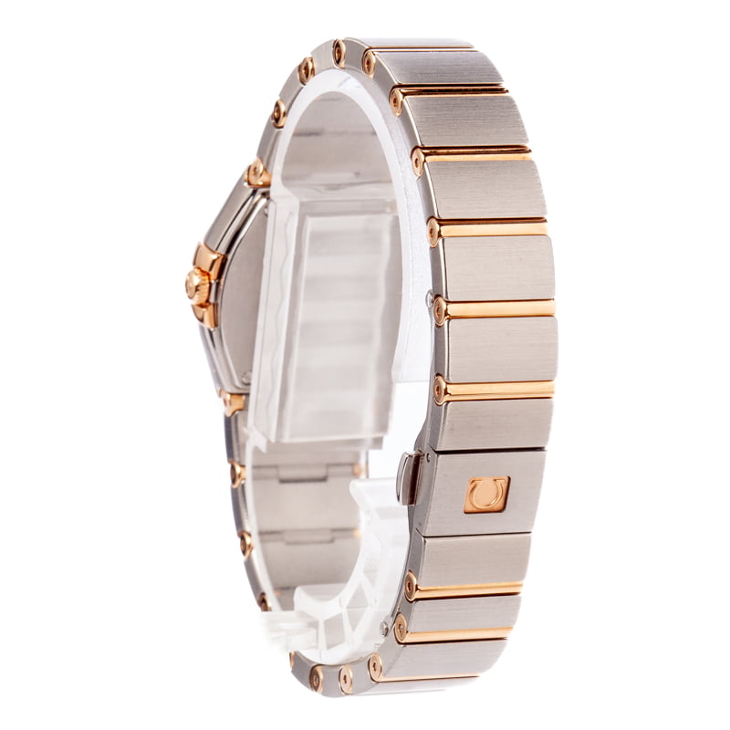 Omega Constellation Wavy Mother of Pearl Diamond Dial
