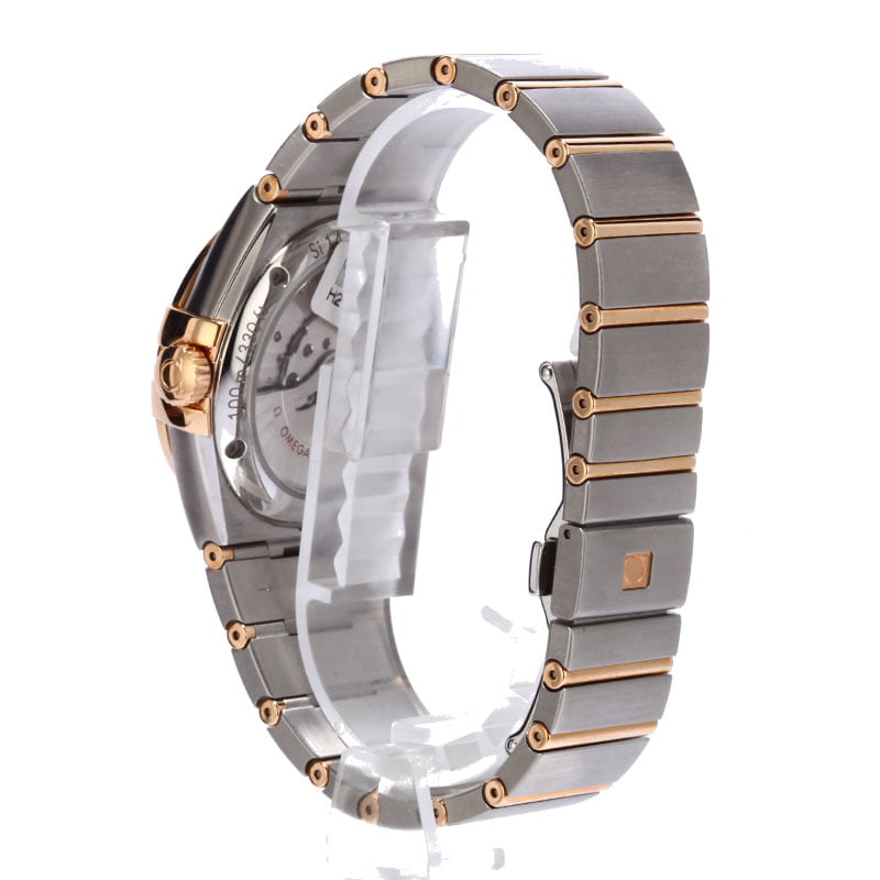 New Omega Constellation Two Tone Silver Dial