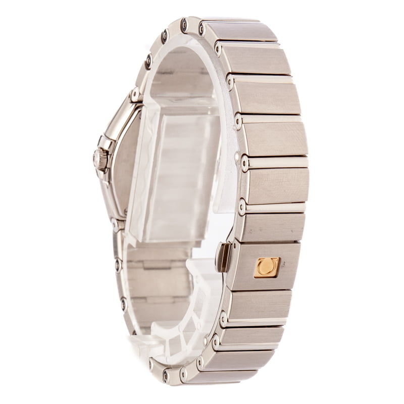 Omega Constellation Quartz White Diamond Dial