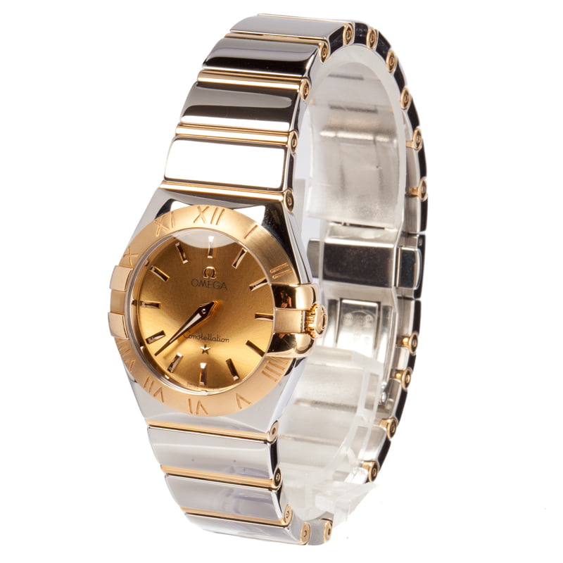 Ladies Omega Constellation Champagne Dial