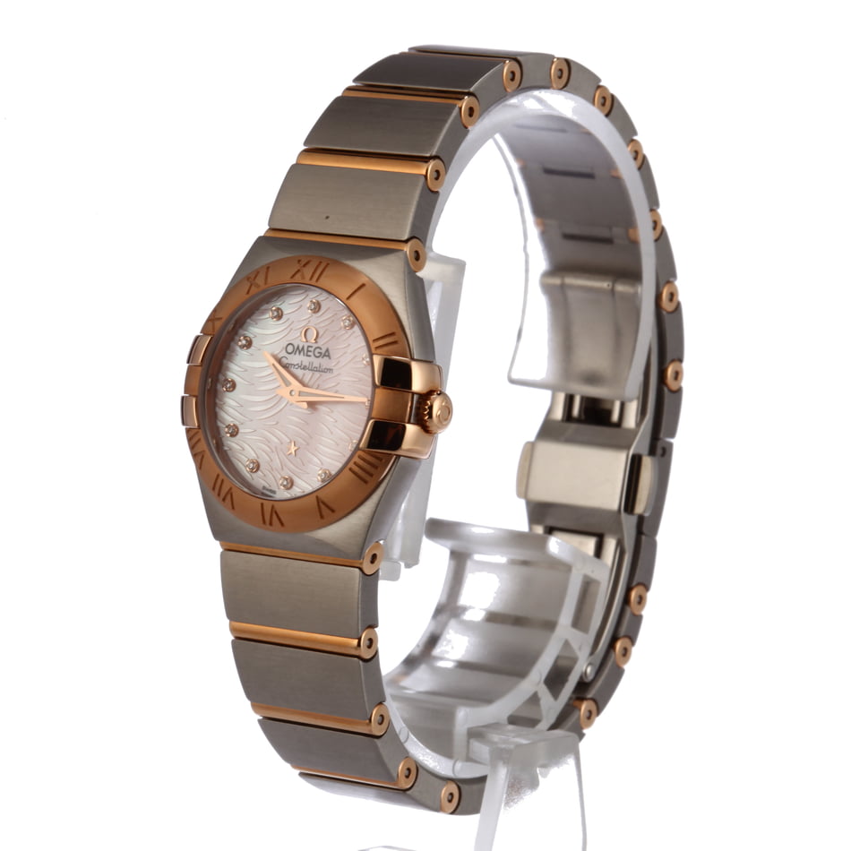 Omega Constellation Red Gold & Steel Quartz