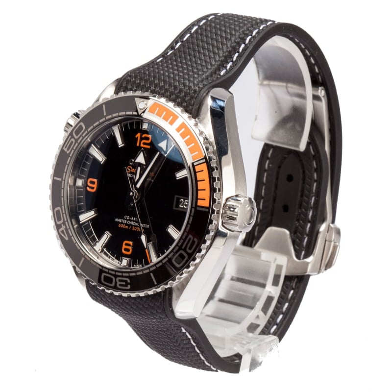 Omega Seamaster Planet Black Rubber Strap