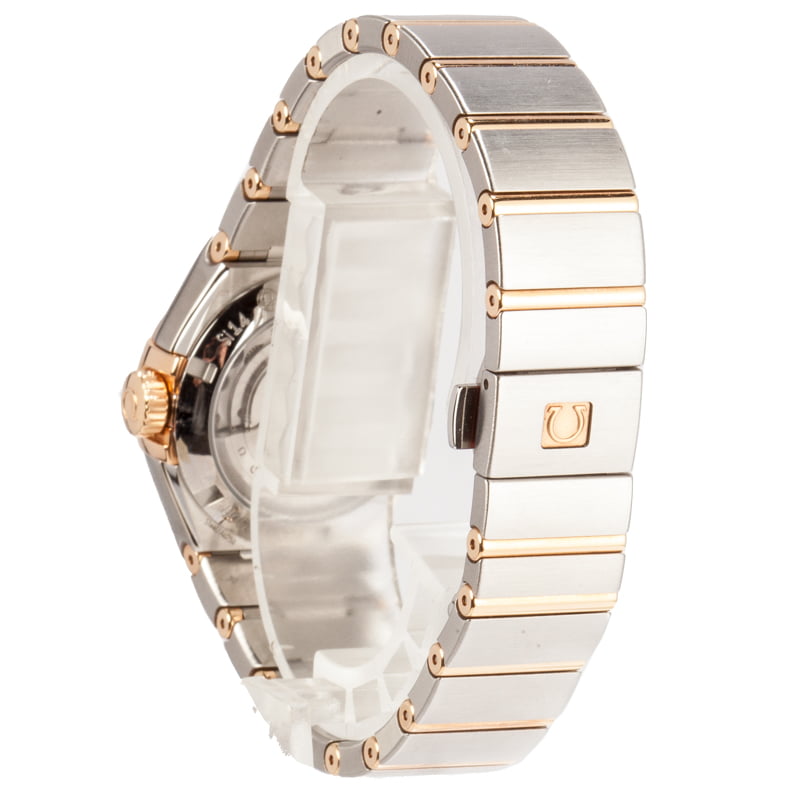 Ladies Omega Constellation Blue Diamond Dial