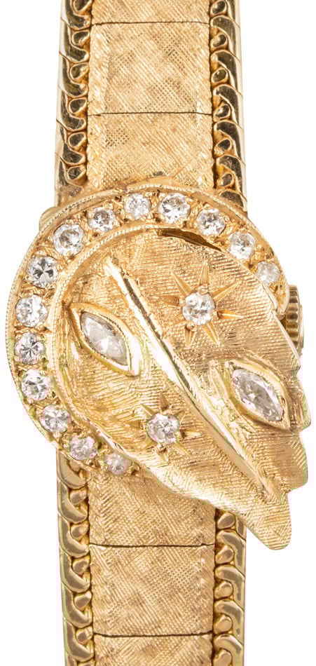 Ladies Omega Cocktail Yellow Gold