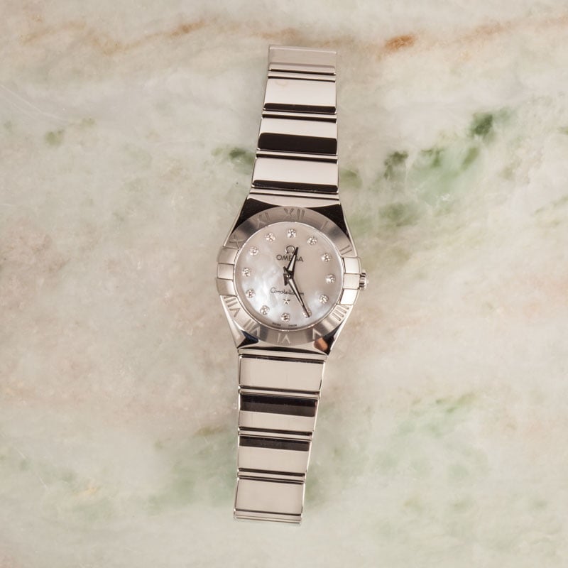 Omega Constellation Steel Mother of Pearl