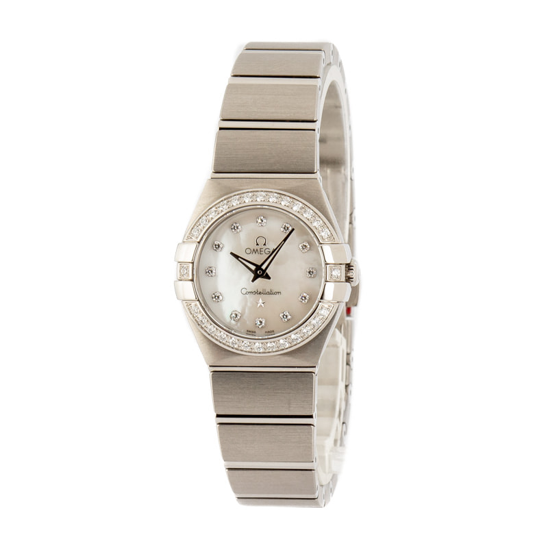 Omega Constellation Diamond Bezel & Dial