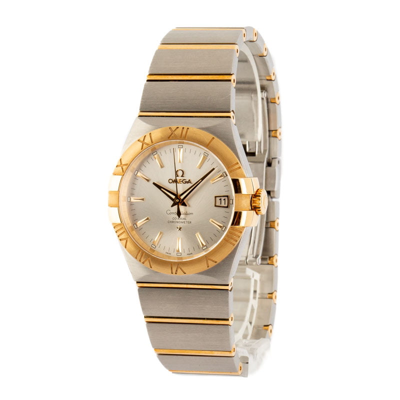 Omega Constellation Stainless Steel & 18k Yellow Gold