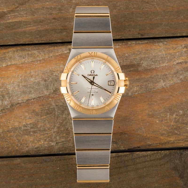 Omega Constellation Stainless Steel & 18k Yellow Gold