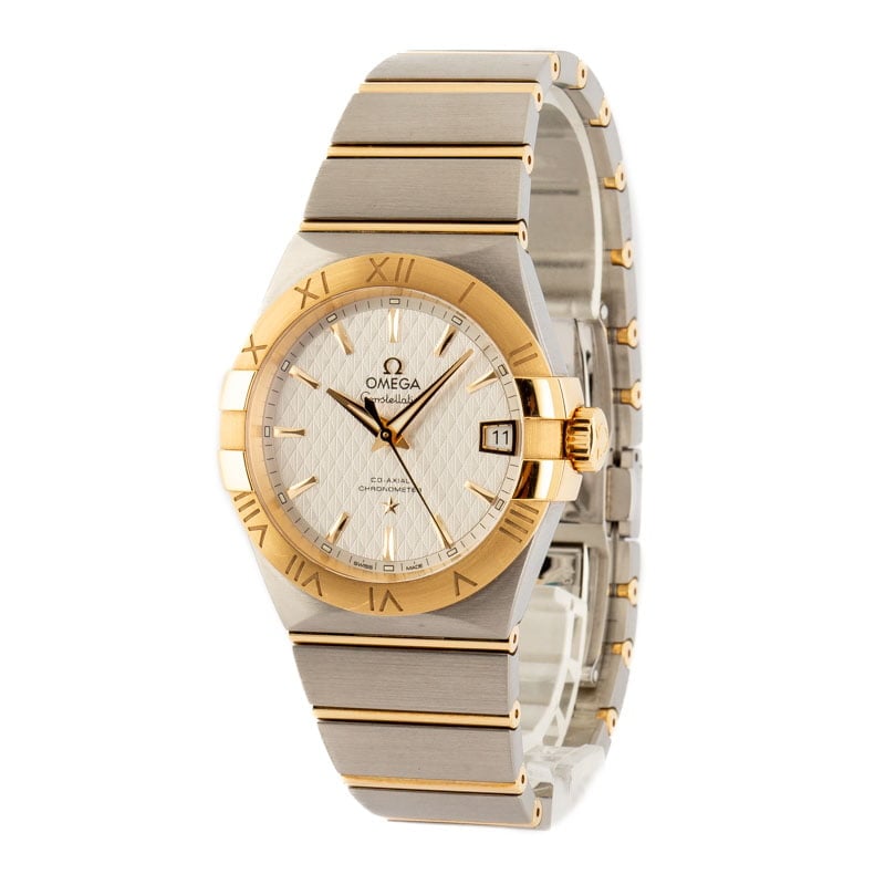 Omega Constellation 18k Yellow Gold & Stainless Steel