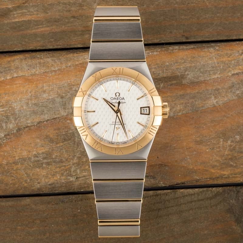 Omega Constellation 18k Yellow Gold & Stainless Steel