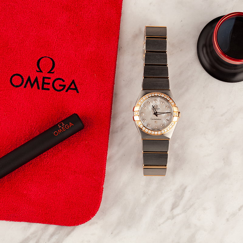 Omega Constellation Steel & Gold Model