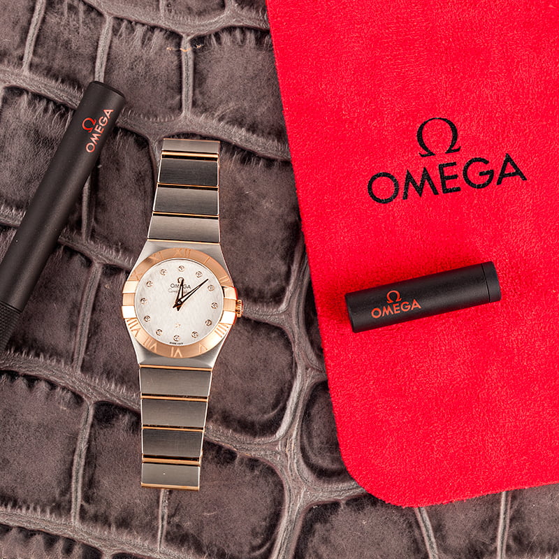 Omega Constellation Red Gold & Steel