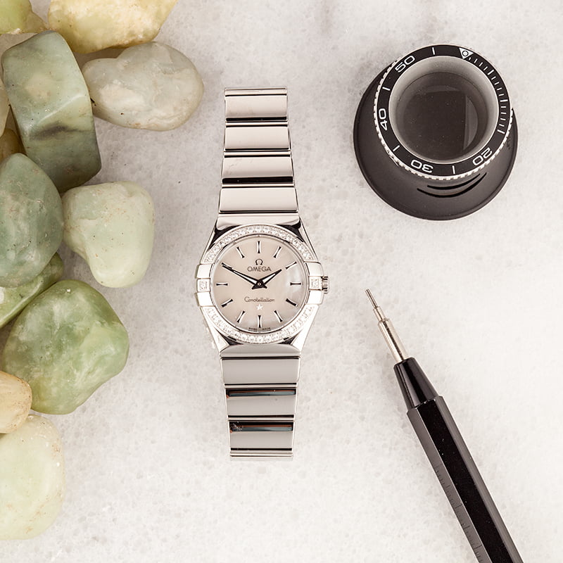 Omega Constellation Steel Diamonds