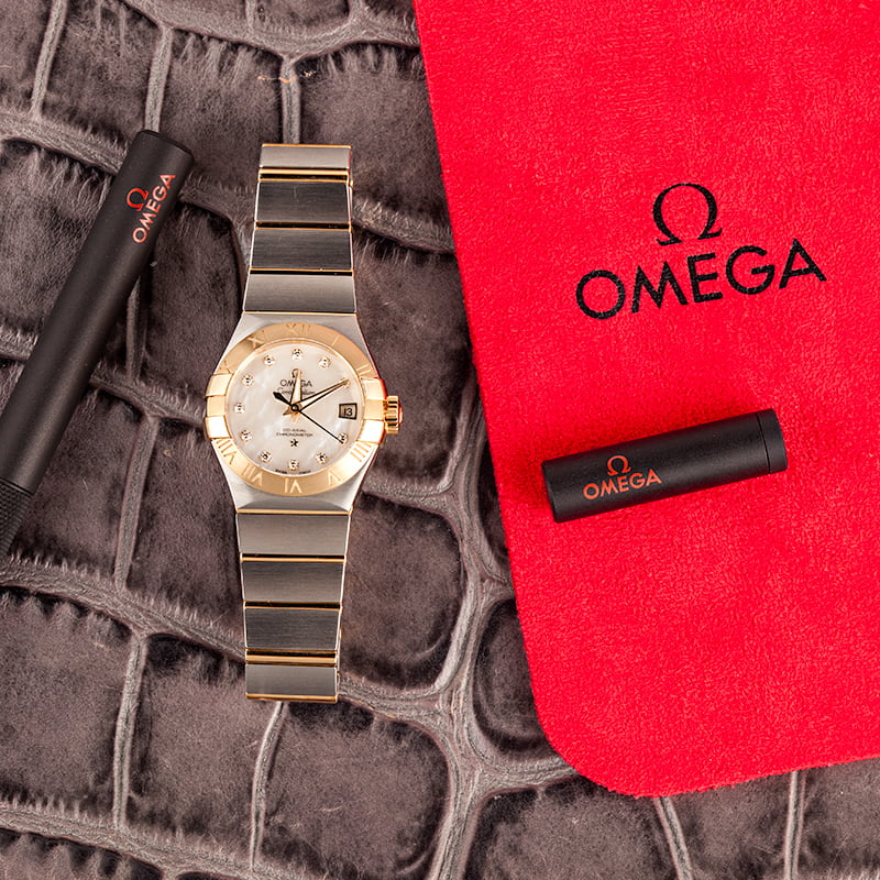 Omega Constellation Steel & Yellow Gold