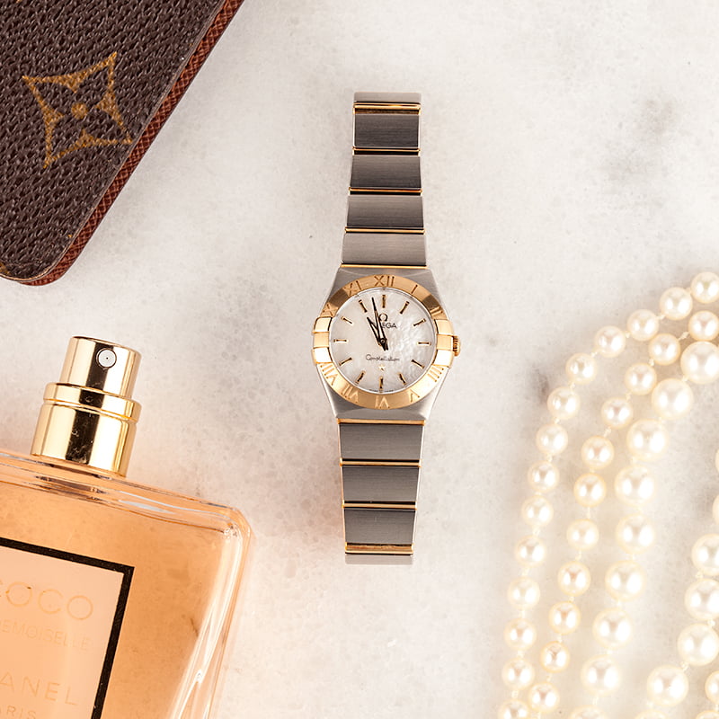 Omega Constellation White Mother of Pearl