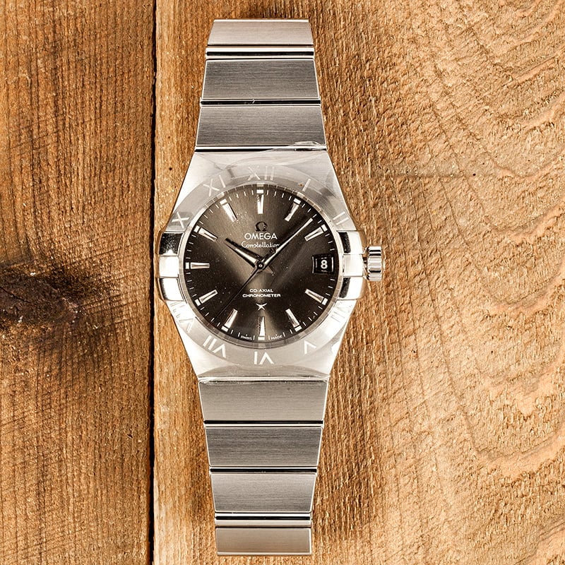 Omega Constellation Steel Co-Axial