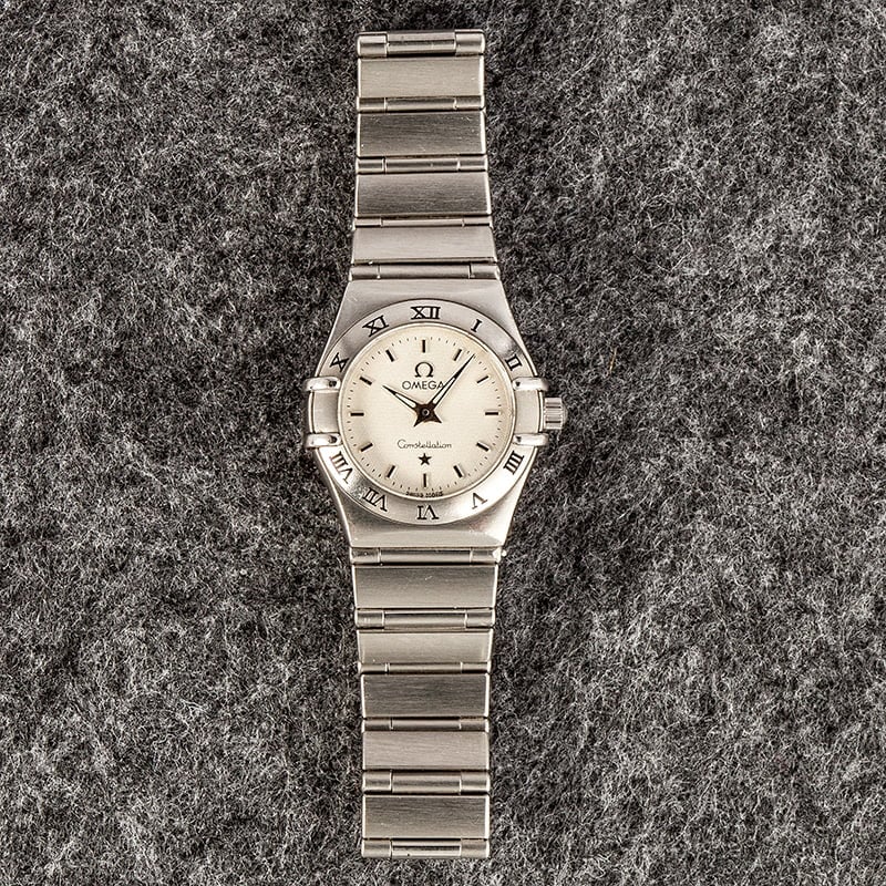 Ladies Omega Constellation Stainless Steel