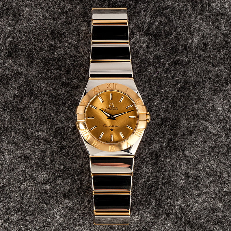 Ladies Omega Constellation Champagne Dial